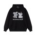 Vintage plaid lace dog hooded sweatshirt