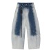 Street Style High-Street Unique Design Denim Long Pants