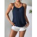 Elastic Waistband Strapless Top for Women Summer Wearable Inner and Outer Loose Casual Vacation Pleated Solid Color Top