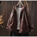 Hooded Design Spliced High-Grade Fashion Loose Top