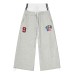 Retro Paratrooper Fake Two Piece Sports Wide Leg Casual Pants