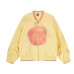 Retro rivet design Y2K printed jacket baseball jacket