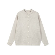 Street Style High-Street Simple Versatile Knit Cardigan
