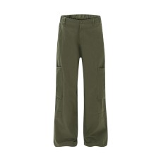 Street Style High-Street Casual Trousers