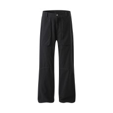 Street Style High-Street Casual Trousers