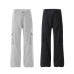 Street Style High-Street Casual Trousers