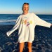 Round Neck Long Sleeve Loose Women's top
