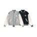 Street Style High-Street Colorblock Spliced Jacket