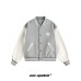 Street Style High-Street Colorblock Spliced Jacket
