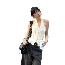 Sleeveless camisole cardigan women's versatile top