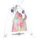 Printed Tie-Neck Hollow Out Strapless Camisole for Women