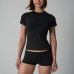 Short Sleeve Suit Breathable High Elasticity Casual Suit for Women
