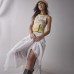 Digital Print Sleeveless Tank Fitted Design Outerwear