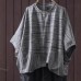 Dyed Lazy Casual Short Sleeve Round Neck T-Shirt Korean Batwing Sleeve Loose Commuting Women's Top