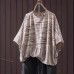 Dyed Lazy Casual Short Sleeve Round Neck T-Shirt Korean Batwing Sleeve Loose Commuting Women's Top