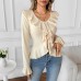 T-Shirt Pure Color Slimming Women's T-Shirt