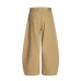 Khaki curved knife jeans for men