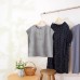 High-quality Hemp Solid Color Short Sleeve T-Shirt Literary Retro Loose Casual Versatile Top