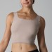 Lace Tank Double-Layer Low Neck High Elastic Classic Home and Sports Camisole