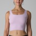 Lace Tank Double-Layer Low Neck High Elastic Classic Home and Sports Camisole