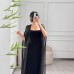 Velvet Backless Sequined Evening Dress