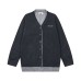 Fake two knitted sweater jackets
