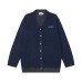 Fake two knitted sweater jackets