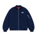 Flight suit jacket men's and women's thick short jacket