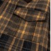 Color blocking plaid thick lapel jacket for men and women