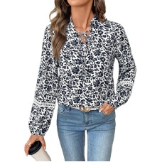 Tied V-Neck Top  for Women