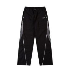 Retro functional style patchwork outdoor charging casual pants