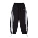 Retro functional style color blocked sports casual pants