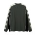 Racing suit retro color blocked sports hoodie