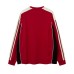 Racing suit retro color blocked sports hoodie