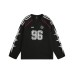 V-neck baseball shirt retro printed sweatshirt