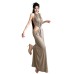 Casual irregular waist exposed solid color jumpsuit long skirt