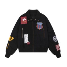 Velcro embroidered flight suit