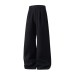 Men's loose straight leg trousers with a hanging feel, long pants