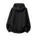 Stereoscopic Sectioning Half-Zip Heavyweight Hooded Sweatshirt Men's 