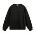 Round neck hoodie men's loose top