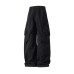 Men's three-dimensional pocket straight leg casual pants long pants