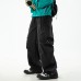 Men's three-dimensional pocket straight leg casual pants long pants