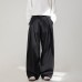 Men's loose straight leg trousers and long pants