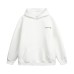 Petal print hooded sweatshirt