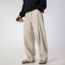 Loose three-dimensional pleated casual pants with a sense of drape