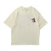 New Summer nd Men's Embroidered Jigsaw Print Short Slee