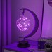 LED Star Moon Light Apple Vine Ball Creative Table Lamp Hemp Rope Iron Art USB Decorative Night Light
