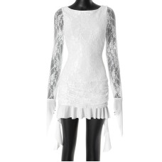 Elegant slim fit lace slim fit hip hugging dress