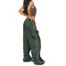 Trendy Personalized Drawstring Casual Elastic Waist Multi-color Long Pants