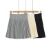 Sexy High Waist Elastic Fitted Knit Pleated Skirt